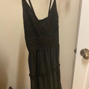 SheIn lightweight black dress